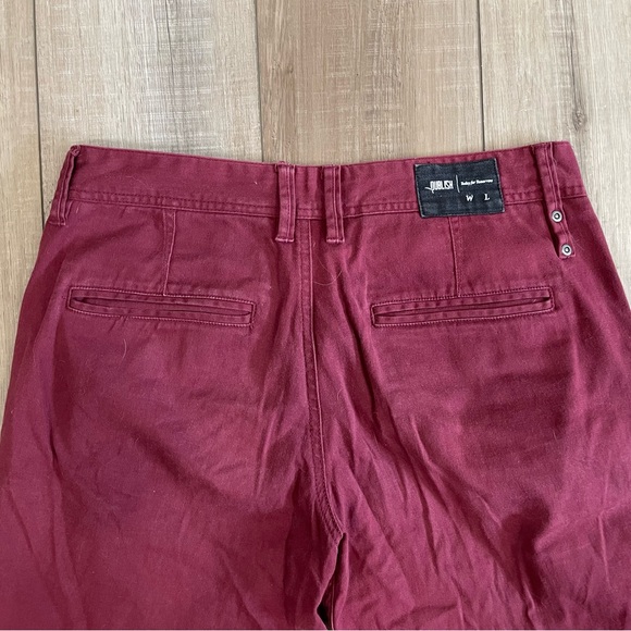 Men’s Publish burnt red joggers 32/32 - barely worn as they were too short - Picture 4 of 8